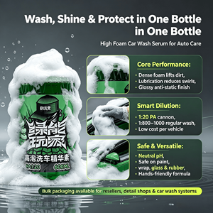 Detergente Concentrato per Auto ad Alta Schiuma, pH Neutro, Non Corrosivo, Schiuma Densa, Pulizia Senza Sforzo e Risciacquo Rapido - Product Image 2