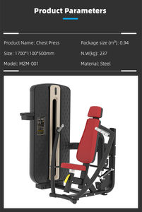 Máquina de Gimnasio Comercial MZM 001 para Ejercicios de Pecho, Suplemento para el Cuidado de la Salud - Product Image 3