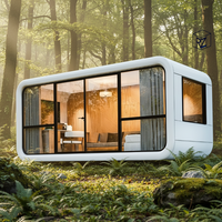 Capsule spatiale intelligente de luxe avec design moderne et fonctionnalité imperméable pour les zones touristiques, les stations balnéaires, les centres commerciaux et les hôtels Ray-Zen