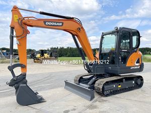 Miniexcavadora Doosan Dx55, Importación de Corea, Motor Yanmar, 5 Toneladas, Certificación EPA y CE, Excavadora de Orugas de Alta Potencia de Excavación - Product Image 3