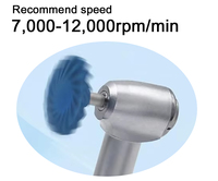Kit de Pulido Específico para Zirconia Eléctrica para Técnicos Dentales, Incluye Herramientas Impregnadas de Diamante, Bloque de Zirconia con Certificación CE