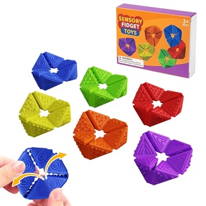 Juguetes Sensoriales <span class=keywords><strong>de</strong></span> Silicona para Niños y Niñas, Cubos <span class=keywords><strong>de</strong></span> Dedo, Juguetes Antiestrés Nostálgicos - Product Image 6