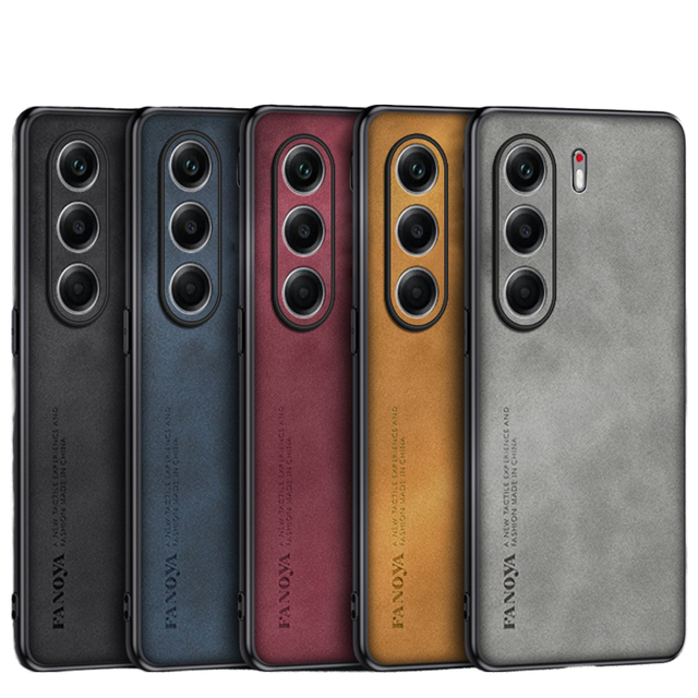 Tecno Camon 40 Pro 4G Leather Matte Hard TPU Shockproof Luxury Design Mobile Phone Case