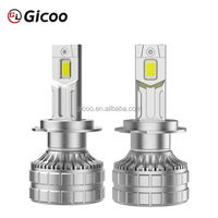 GICOO A5 170W Nouveau système d'éclairage automobile LED avant 12V 24V Ampoules LED H1 H7 H11 9005 HB3 9006 HB4 H4 Canbus 6000K