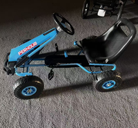 Go-Kart de Pedales de Alta Calidad para Niños, Bicicleta de Cuatro Ruedas con Pedales, Juguete Deportivo de Fitness para Niños y Niñas