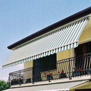 <span class=keywords><strong>Toldo</strong></span> impermeable de aluminio para exteriores, <span class=keywords><strong>sombrilla</strong></span> retráctil, sombrillas laterales automáticas para el escaparate - Product Image 6