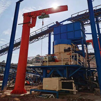 HNTIWIN Harga Pabrik Cina CE Jib Crane Aksesoris Rantai Pengangkat Electric Hoist