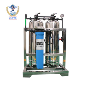 ระบบการกรองน้ำสำหรับใช้ในบ้านสแตนเลสพร้อมปั๊มและ3000L PLC/ชั่วโมงผลิตภาพหลายแรงดันไฟฟ้า - Product Image 1