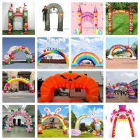 Arche gonflable personnalisée, décoration, événement, fête, arche gonflable à fleurs sur le thème des plantes géantes