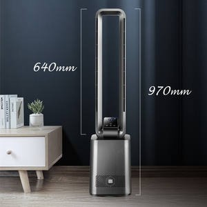 Draagbare Geluidloze Torenventilator En Verwarming Elektrische Luchtkoeling Bladloze Ventilator Bldc Motor Met Zachte Wind Veilig - Product Image 2