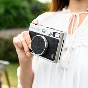 Capuchon d'objectif noir ou marron exclusif pour <span class=keywords><strong>appareil</strong></span> <span class=keywords><strong>photo</strong></span> <span class=keywords><strong>FUJI</strong></span> Instax Mini EVO Accessoire Premium pour votre photographie instantanée - Product Image 3