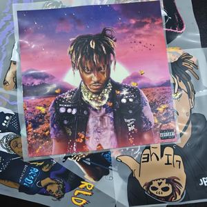 DTF Heat Transfers Custom Ready to Press Heat Transfer Printing <strong>Juice</strong> <strong>Wrld</strong> Designs Stickers Screen Printing for <strong>T</strong>-<strong>shirts</strong> - Product Image 2