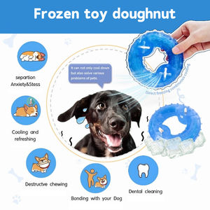 Jouets à Mâcher pour Chiots Congelables Soulage la Douleur et les Démangeaisons de la <span class=keywords><strong>Dentition</strong></span> Jouets pour Chiens Congelés pour la <span class=keywords><strong>Dentition</strong></span> <span class=keywords><strong>Anneaux</strong></span> à Mâcher pour Chiots Remplissables - Product Image 2