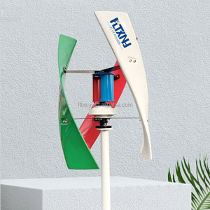 Sistema de Generación de Energía Eólica Vertical de 1500w 48v, Aerogenerador de 1kw para Uso Doméstico - Product Image 3