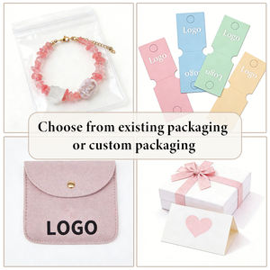 Concevez votre propre bracelet parfait |   Pierre naturelle, perles avec logo et fermoirs personnalisés, livraison rapide - Product Image 3