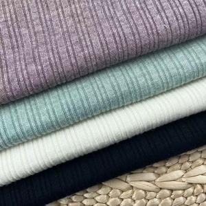 女性の秋/スプリングウェア、ベースレイヤー、半袖、リブニットベスト用のフェイクカシミア生地。 - Product Image 2
