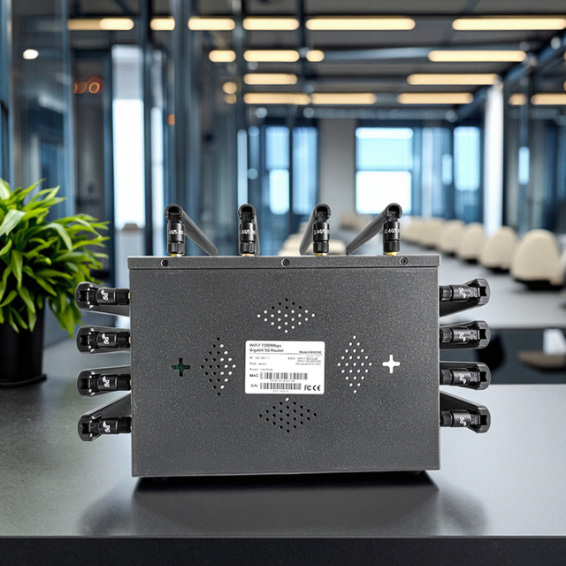 Enterprise Routers Ultimate BE7200 WiFi 7 Mesh Router 7200Mbps 5G/2.5G Gigabit Ports 5G SIM Card Slot VoIP Support