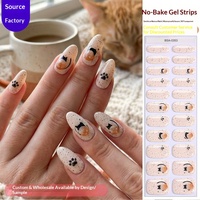 Zhengxiang Nouveauté transfrontalière Faux ongles à presser en résine 3D sans cuisson, imitation diamant, sans UV, style français, pour application sur les doigts