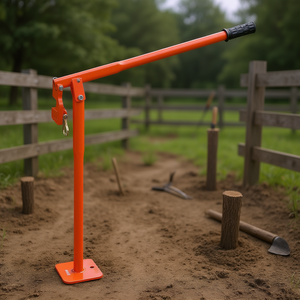 Extractor de postes de 36 pulgadas y 660 lb de capacidad, extractor de engranajes de grado industrial para la eliminación de tocones de árboles y cercas - Product Image 2