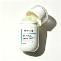 Sérum anti-acné à l'extrait de plantes naturelles et à l'acide salicylique 30 ml, réparation de la peau et traitement éclaircissant du visage