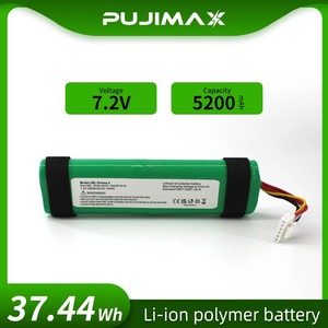 Pujimax แบตเตอรี่ลิเธียมไอออนโพลิเมอร์แบบชาร์จไฟได้สำหรับ <span class=keywords><strong>JBL</strong></span> Xtreme 2ลำโพงบลูทูธ7.2V 5200mAh SUN-I แบตเตอรี่ NTE-103/ID1019 - Product Image 2