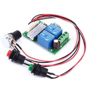 Contrôleur <span class=keywords><strong>de</strong></span> moteur à tige poussoir <span class=keywords><strong>électrique</strong></span> PWM DC 6V12V24V avec interrupteur positif et négatif - Product Image 1