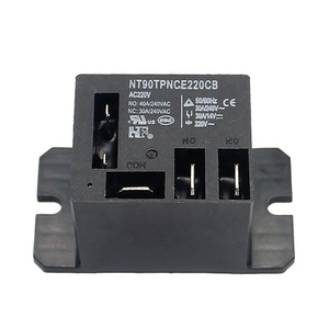 30A <span class=keywords><strong>spdt</strong></span> thu nhỏ rơle điện cho tự động Hàng Hải công nghiệp AC220V cuộn dây 10 nhanh chóng kết nối thiết bị đầu cuối Epoxy bảo vệ mặt bích gắn - Product Image 1