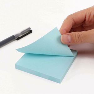 Venta caliente 3x3 pulgadas Tamaño personalizado Autoadhesivo Bloc de notas adhesivas en 10 colores Impresión de logotipo personalizado - Product Image 2