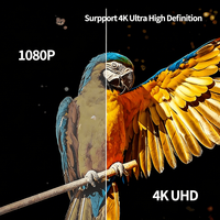 Écran de projection lenticulaire Fscreen Nyx Series 100 pouces, cadre fixe, grille noire CBSP, 4K UHD 16:9 170° 95% ALR
