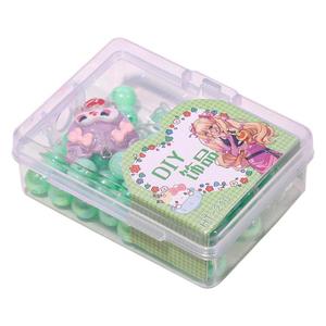 Kit de bracelets perlés pour filles, jouet coloré en plastique pour la fabrication de bijoux, taille unique, pour enfants de 4 à 6 ans - Product Image 4