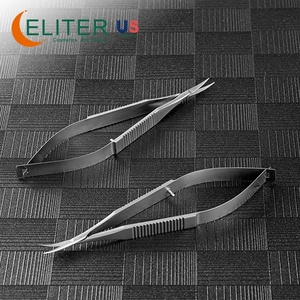 Eliter Nieuwe Productideeën Fabrikanten Micro-Schaar Gebogen Professionele Nagelriemschaar Manicure Nagelriemschaar - Product Image 4