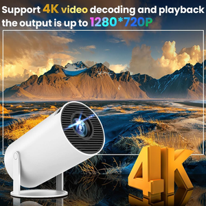 <span class=keywords><strong>Proiettore</strong></span> Smart HY300 Supporto 4K Mini <span class=keywords><strong>Proiettore</strong></span> <span class=keywords><strong>Portatile</strong></span> per Esterni Compatibile con Apple iOS Android - Product Image 4