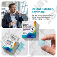 Complément de bien-être portable en bandelettes minces multivitaminées (Vitamines A, B, C, D, E et complexe minéral) – Fabrication ODM, emballage personnalisé