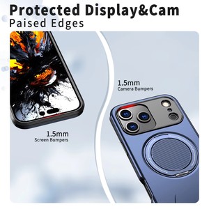 Ventes Flash 360 °   Étui de téléphone rotatif pour <span class=keywords><strong>iPhone</strong></span> 17 16 <span class=keywords><strong>Pro</strong></span> Max, étui magnétique anti-chute pour <span class=keywords><strong>iPhone</strong></span> 17 16 <span class=keywords><strong>Pro</strong></span> Max - Product Image 4