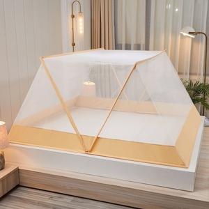<span class=keywords><strong>Moustiquaire</strong></span> <span class=keywords><strong>de</strong></span> <span class=keywords><strong>lit</strong></span> pliable portable pour voyage en plein air, <span class=keywords><strong>moustiquaire</strong></span> carrée anti-moustiques pour adultes, prix - Product Image 6