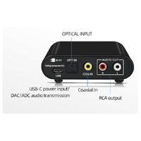 Décodeur audio de jeu portable haute fidélité, DAC coaxial, carte son externe pour ordinateur, amplificateur de casque pour décodage de jeu