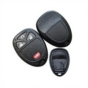 Coque de clé télécommande sans clé à 4 boutons pour véhicules (avec emplacement pour pile) pour B-uick C-adillac G-MC - Vente en gros - Product Image 1