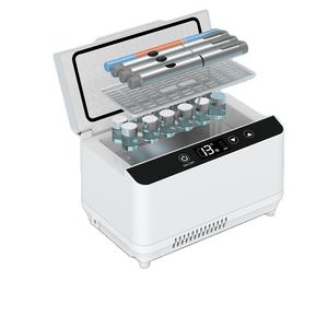 Boîte de refroidissement électrique pour insuline et peptides, 85 flacons de 3 ml, mini-réfrigérateur de maquillage, 0-18 degrés, double couche, étui de stockage intelligent pour peptides - Product Image 2