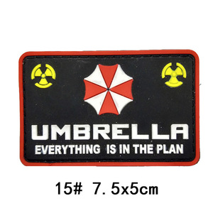 3D LOGO Tactical Medical Rescue Team Codenamed Luminous Soft PVC Rubber <strong>Hook</strong> <strong>and</strong> <strong>Loop</strong> Badges Patches - Product Image 6