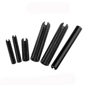 Black Oxide Metric Spring-Type Straight Pins-Slotted Heavy Duty Spring Pins GB879