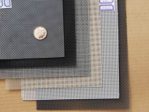 Malla de Alambre Negra de Tejido Plano, Malla de Alambre de Acero Tejida para Aplicaciones en Ventanas - Product Image 2