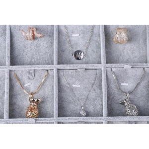 Jewelry Trays Stackable Necklace Bracelet <b>Ring</b> Showcase Display Empty <b>Plate</b> - Product Image 5