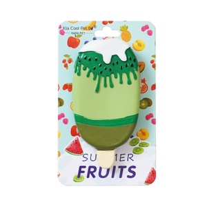 Juguetes para Perros de PVC Ecológicos, Resistentes a Mordidas, Simulación de Dientes, Modelo de Juguete con Forma de Zumo, Helado y Sandía - Product Image 3