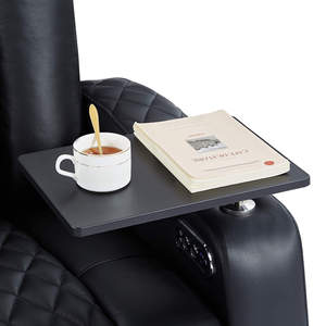 <span class=keywords><strong>Sillón</strong></span> <span class=keywords><strong>Reclinable</strong></span> <span class=keywords><strong>Eléctrico</strong></span> Moderno para Cine en Casa, Más Vendido, con Cuero Genuino y Espuma Viscoelástica, Estructura de Madera - Product Image 6