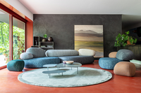 Forme de pierre moderne nordique unique différentes combinaisons meubles de maison canapé moderne divan sectionnel pour salon