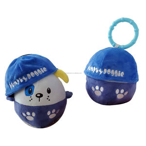 Jouet en peluche ludique avec personnages de chien et de chat Jouet en peluche pour le plaisir et l'accompagnement de bébé Remplissage de haute qualité - Product Image 2