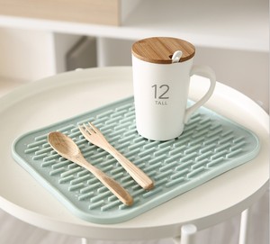 Premium <b>Silicone</b> Dish Drying <b>Mat</b> Wide Ridges Kitchen Counter Protector - Product Image 2