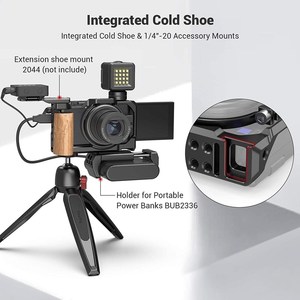 Carcasa Ligera de Aleación de Aluminio <span class=keywords><strong>SmallRig</strong></span> para Sony ZV1, para Vlogging con Trípode, Compatible con 2938 - Product Image 4
