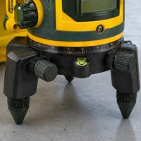 Nivel Láser Verde de Alta Potencia de Grado Industrial, 5 Líneas, Alimentado por Batería de Litio, Doble Péndulo Eléctrico, Autonivelante, Modelo 5L