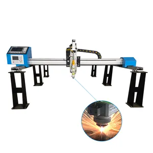 Máquinas de corte a laser de pórtico portátil para máquina de corte a laser de fibra de pórtico de metal de aço 3000w